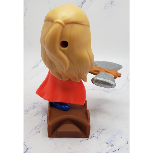 McDonald's 2022 THOR LOVE and THUNDER Marvel Happy Meal Toy Thor #1 - Picture 3 of 6
